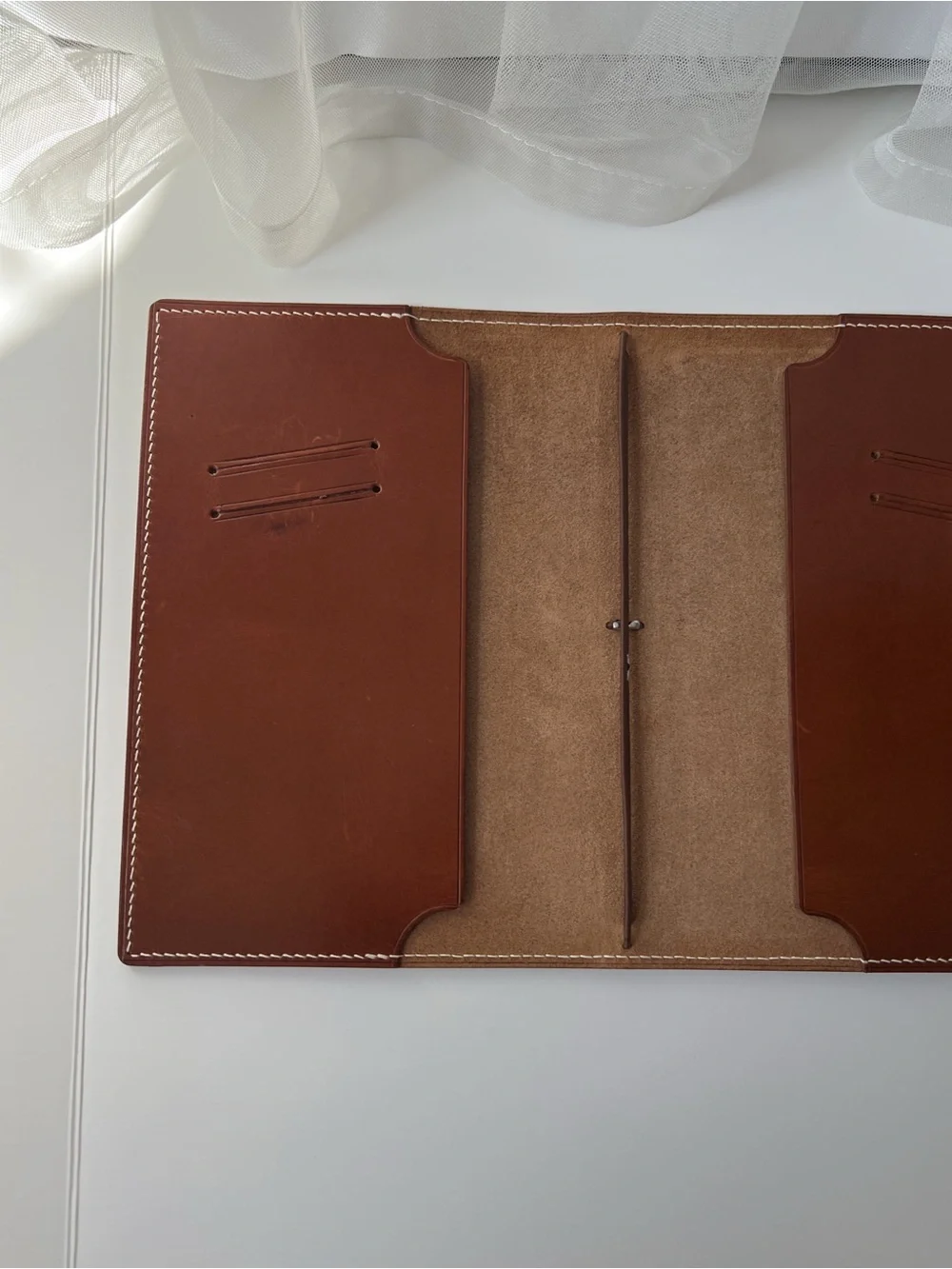Travelers Notebook Chestnut Brown [a5] Leather Journal Cover - Brown Cord